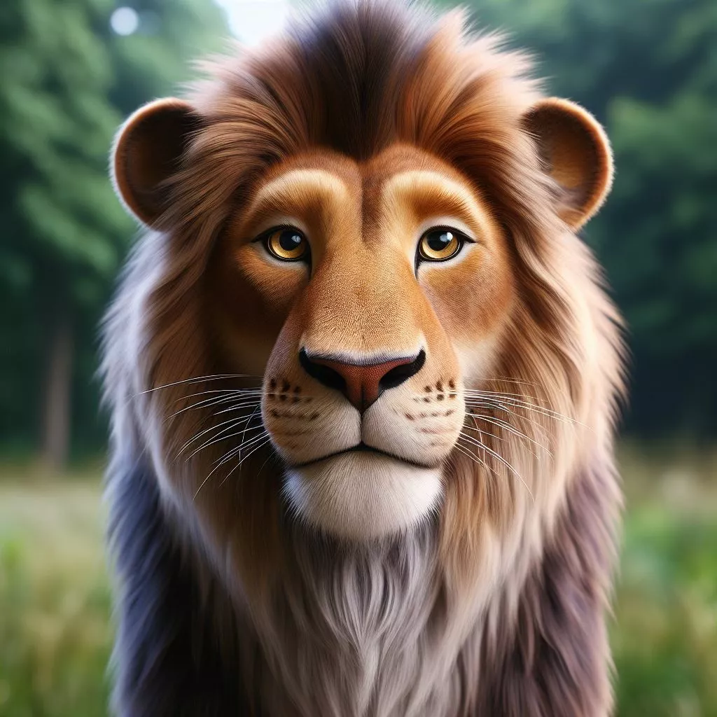 L'image de notre Lion Alex